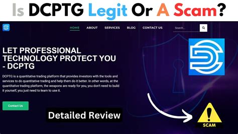 dcptg развод|DCPTG Review – 4 red flags about dcptg.com .